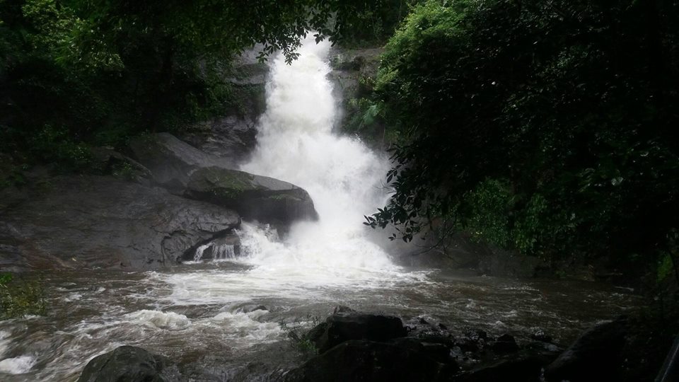 Meenvallam waterfalls location
