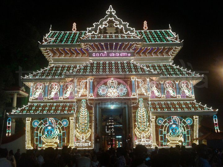 paramekkavu bhagavathy temple thrissur
