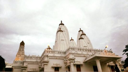Dwadasha jyotirlinga temple located omkar hills Dwadasha jyotirlinga temple located omkar hills