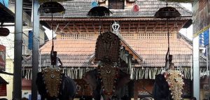 Triprayar ekadashi at sri rama temple